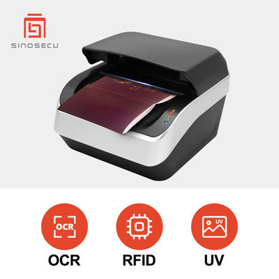 Sinosecu Passport Reader haalt automatisch gegevens uit paspoorten en Europese ID's
