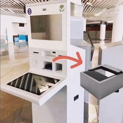 1- Sinosecu Kiosk Paspoort E-Paspoort Reader Luchthaven Douane Grenscontrole RFID-lezen