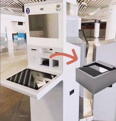 Een moeiteloze Sinosecu-paspoort en nationale ID QR-code-scanner voor luchthavencontroleposten
