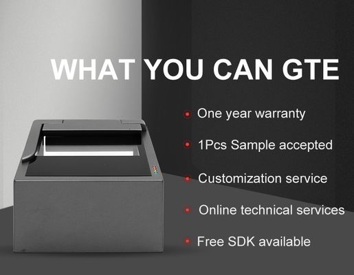 166*190*143mm Afmeting Sinosecu ID-kaart scanner Paspoortkaartlezer voor normen