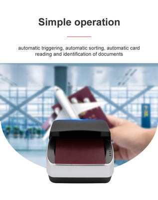 OCR-paspoortscanner Sinocecu QR1000 I voor automatische detectie en scanondersteuning ICAO Doc 9303