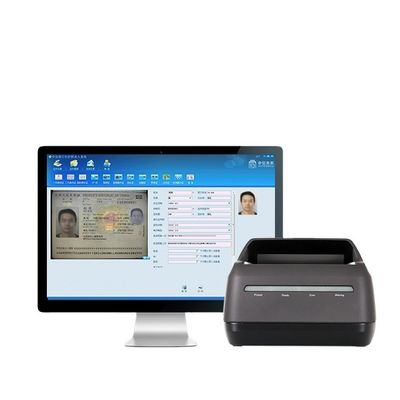 Efficiënt verifiëren van de identiteit van de gast met 2 seconden scan snelheid paspoortlezer en scanner