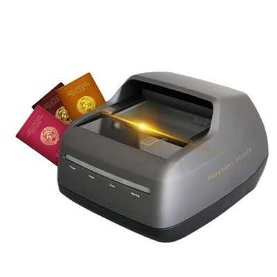 Full Page OCR ID Reader en ID Card Scanner SDK met Passport OCR Reader Software Zwart