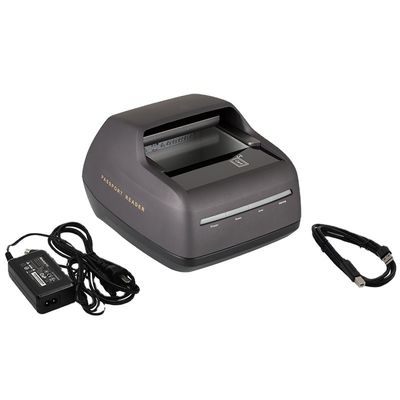 Full Page OCR ID Reader en ID Card Scanner SDK met Passport OCR Reader Software Zwart