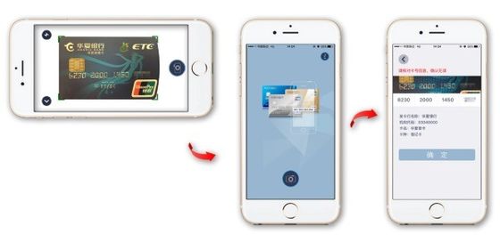 Full Page OCR ID Reader en ID Card Scanner SDK met Passport OCR Reader Software Zwart