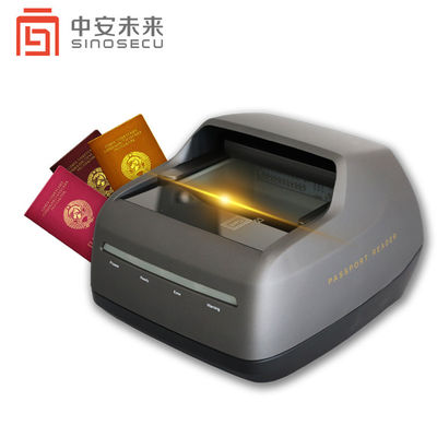 24 bit kleurdiepte Sinosecu kaartlezer Paspoort scanner met OCR MRZ Software USB 2.0