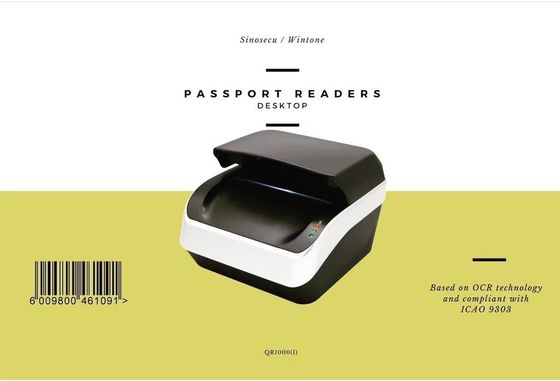 SINOSECU Identity Passport Verification Reader voor veilige controle van paspoorten en identiteitskaarten