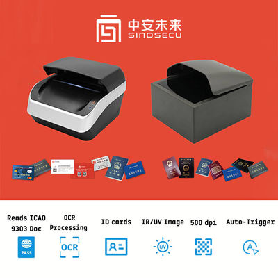 Multifunctionele identiteitskaartscanner met een optische resolutie van 500 DPI