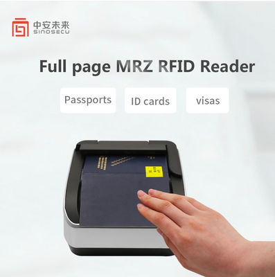 Optische ID-kaartlezer Hotellezer Sinosecu OCR MRZ Barcode Passport Scanner Lezer