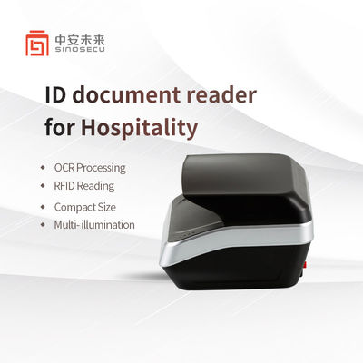 Optische ID-kaartlezer Hotellezer Sinosecu OCR MRZ Barcode Passport Scanner Lezer