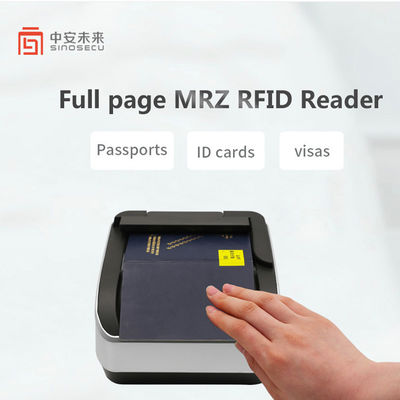 Optische ID-kaartlezer Hotellezer Sinosecu OCR MRZ Barcode Passport Scanner Lezer