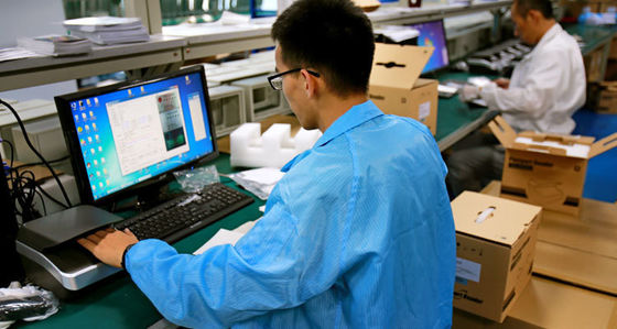 Paspoortgrootte Eenstaps OCR MRZ-documentscanner met resolutie Optische resolutie