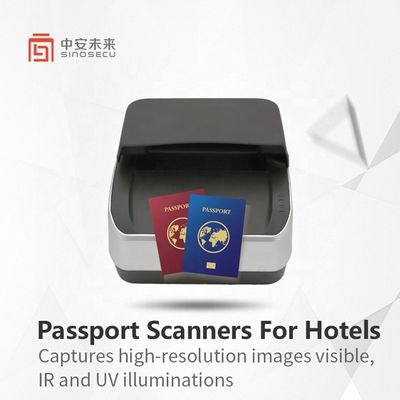SDK System Integration Full Page Passport Scanner 500 dpi met afmetingen van 175*199*140mm